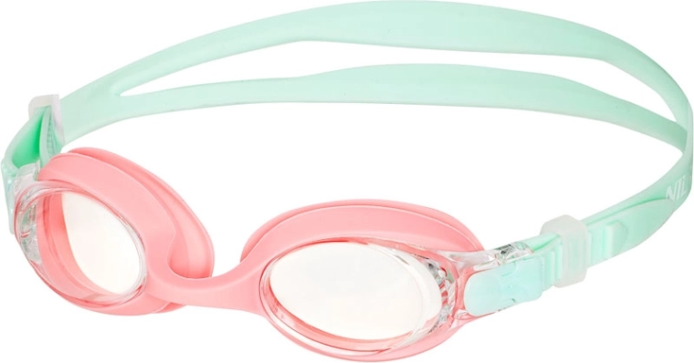 Gafas de natación infantiles color menta y rosa NILS Aqua NQG700AF