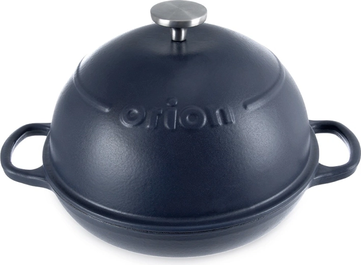 Molde de hierro fundido esmaltado para pan con tapa 34,5 × 26 × 18 cm, 1,6 l