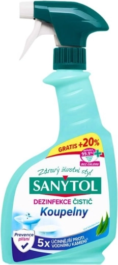 Sanytol limpiador desinfectante para baño eucalipto 500 ml