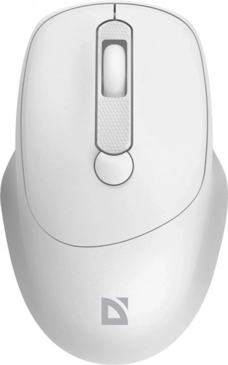 Ratón inalámbrico Defender Feam MM-296 Silent, 1600 DPI, blanco