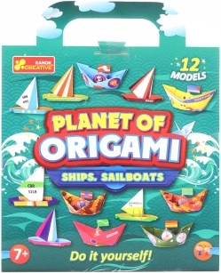 Set de barcos de origami