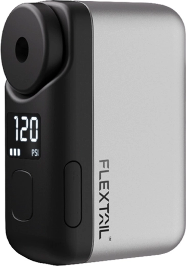 Flextail Tiny Bike Pump Pro bomba eléctrica portátil para bicicleta gris