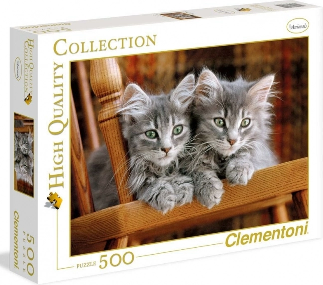 Puzzle de 500 piezas - Gatitos