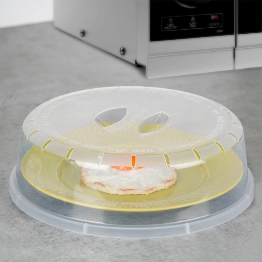 Microondas limpio sin salpicaduras