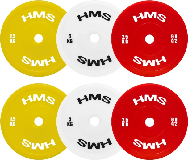 Juego de discos técnicos HMS TPP 2 × 1,5–5 kg
