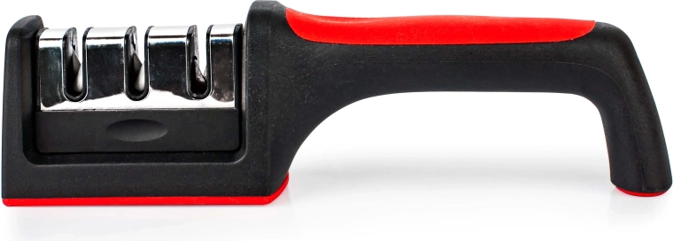 Afilador de cuchillos Kitchisimo Rosso Deluxe