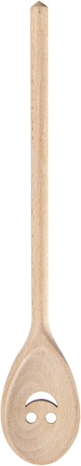 Cuchara de madera Face ovalada 30 cm