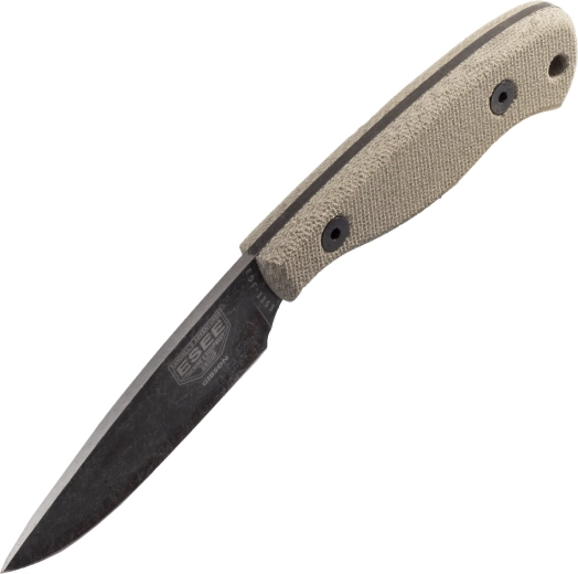 Micarta marrón ergonómica