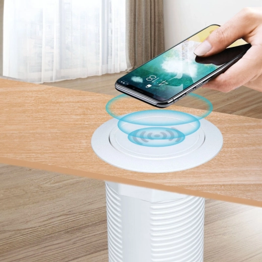 Carga inalámbrica Qi 15 W en la tapa superior
