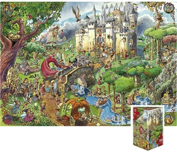 Puzzle Heye Cuentos de hadas 1500 piezas
