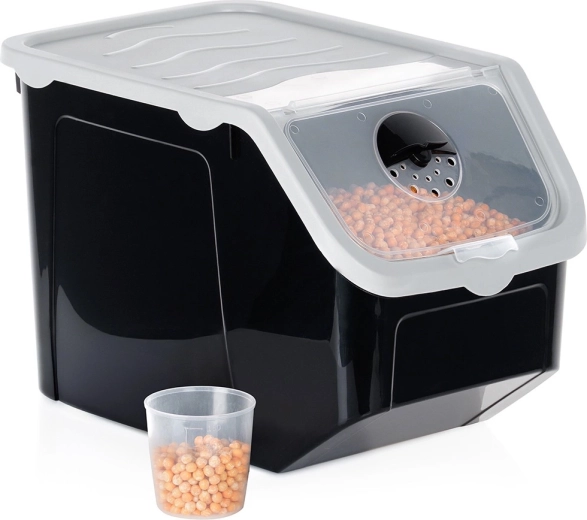 Caja de almacenamiento para fruta y verdura con tapa 12 l