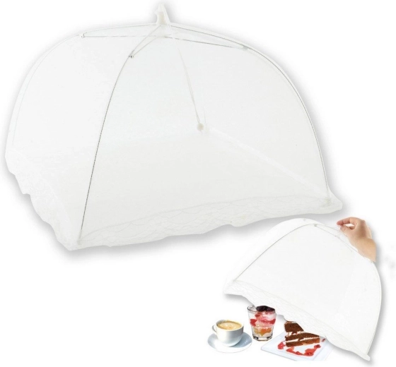 Malla plegable para alimentos 40 × 40 cm
