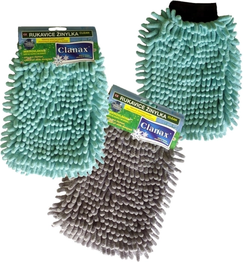 Guante de limpieza de chenilla CLEAN – mix de colores