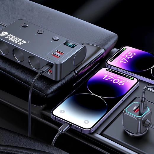 Carga rápida QC y USB-C PD
