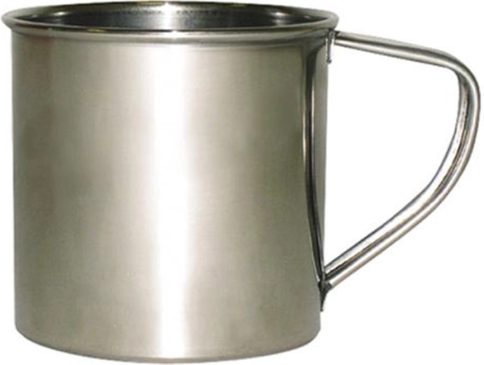 Taza de acero inoxidable TORO con asa, 650 ml
