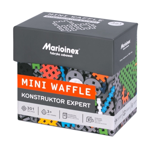 Bloques de construcción MARIOINEX mini waffle constructor expert – 301 piezas