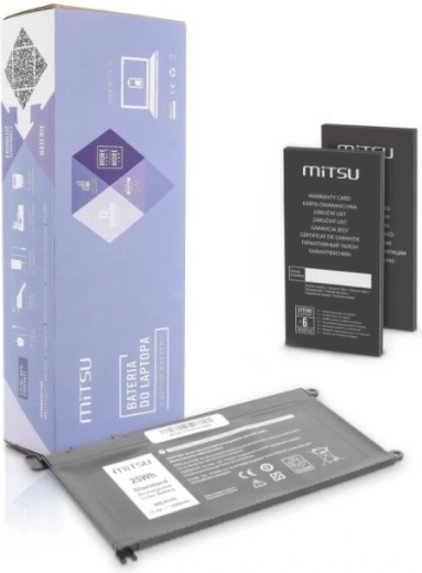 Batería MITSU para Dell Vostro 14 e Inspiron 15 2200 mAh 25 Wh 11,4 V