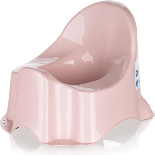 Orinal infantil rosa pastel