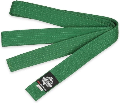 Cinturón para kimono DBX BUSHIDO OBI – Verde 320 cm