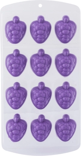 Altom Design molde de silicona para hielo con forma de uvas 21 × 11 × 2 cm