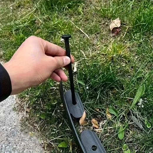Anclajes y piquetas para borde de jardín 15 cm, 30 uds