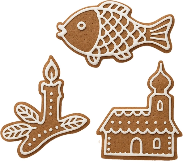 Crea hermosos panes de jengibre decorados