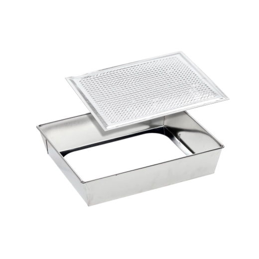 Molde rectangular para hornear con fondo desmontable 28 × 23,5 × 6 cm