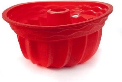 Molde de silicona para bizcocho CULINARIA rojo 24 cm