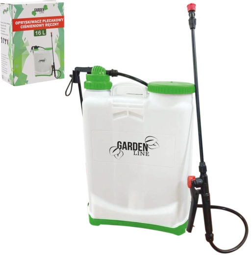 Pulverizador manual de presión de mochila 16 l