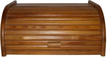 Panera de haya color nogal claro 39 × 28 × 18 cm