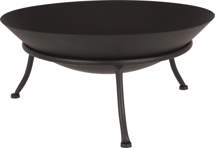 Brasero exterior portátil de metal 47 cm