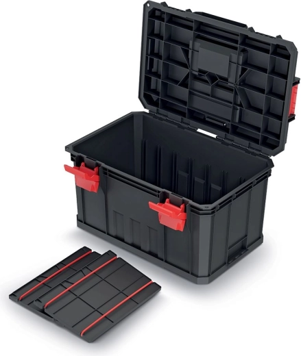 Maletín modular para herramientas MODULAR SOLUTION 530 × 355 × 310 mm, negro