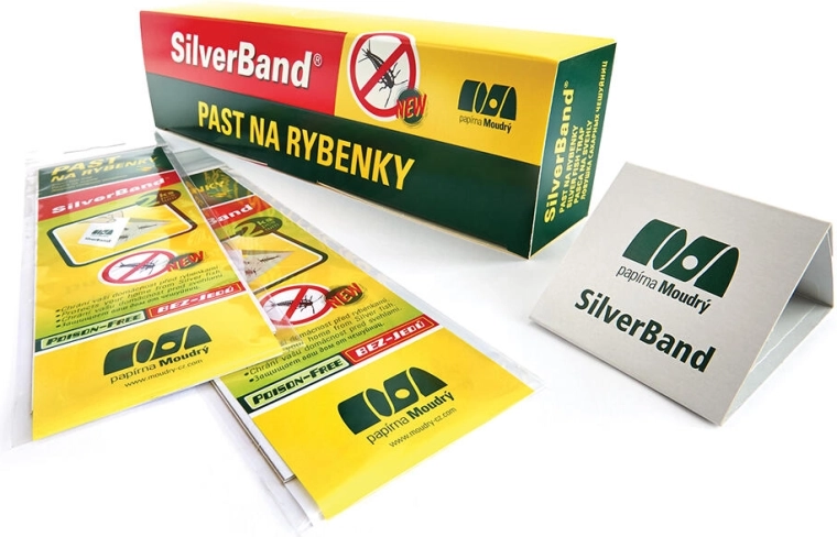 Trampa para pececillos de plata SilverBand – cinta adhesiva contra pececillos de plata