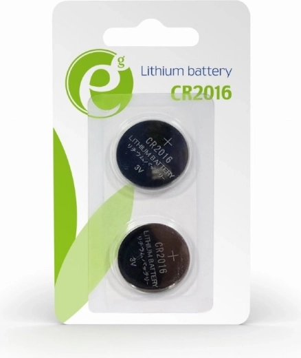 Batería de botón CR2016 – 2 uds