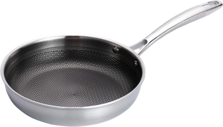 Sartén profesional de acero inoxidable 28 cm MAESTRO