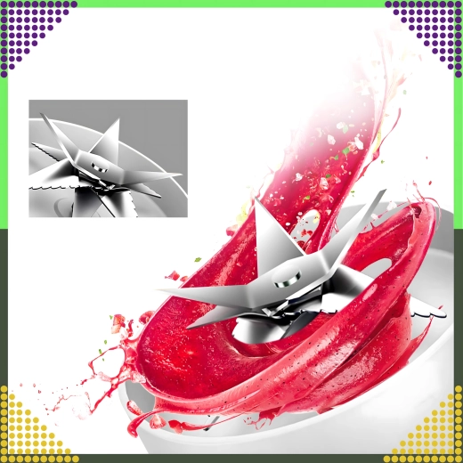 Potente rendimiento y 10 cuchillas para smoothies suaves