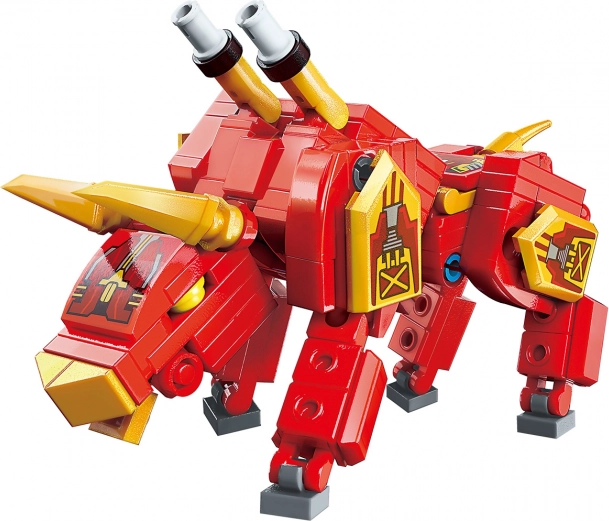 Set de construcción del toro robótico Qman Flaming Bull