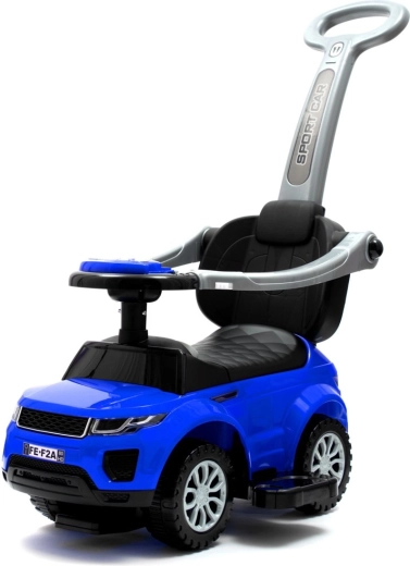 Correpasillos infantil con barra de empuje 3 en 1 BABY MIX azul