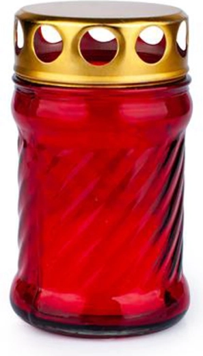 Vela de cementerio en vaso Provence – duración 8 horas