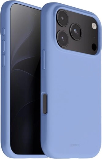 Funda magnética Crong Color Cover Magnetic MagSafe para iPhone 18 Pro / 17 Pro, azul