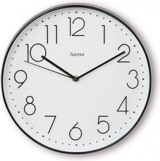 Reloj de pared Corsica blanco de 30 cm