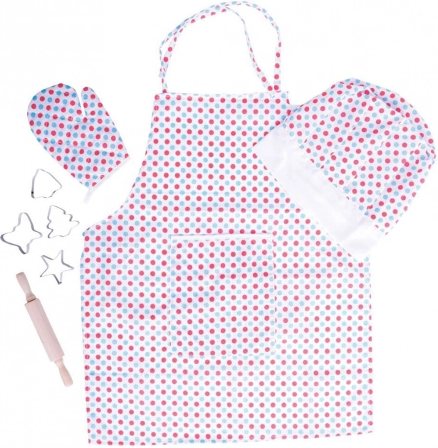 Bigjigs Toys set de cocina infantil con lunares