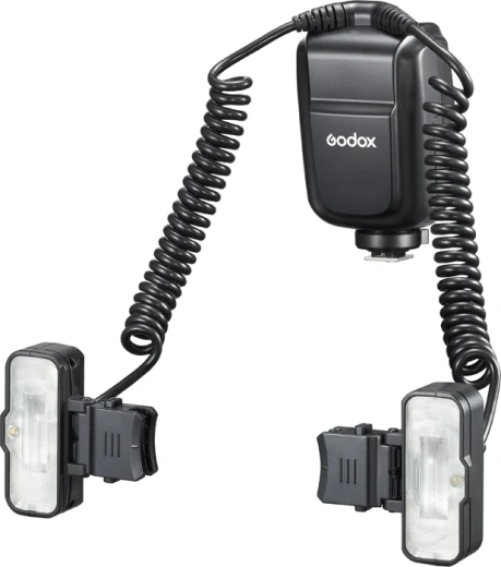 Flash macro de dos cabezales Godox MF-T76N para Nikon
