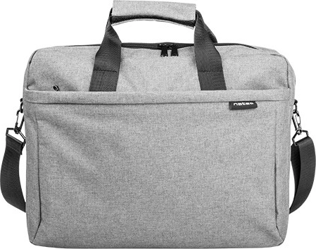 Bolsa gris para portátil Natec Mustela 15,6"