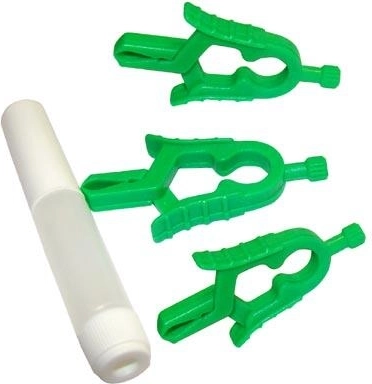 Juego de pinzas para garrapatas con pipeta para solución desinfectante (3 uds.)