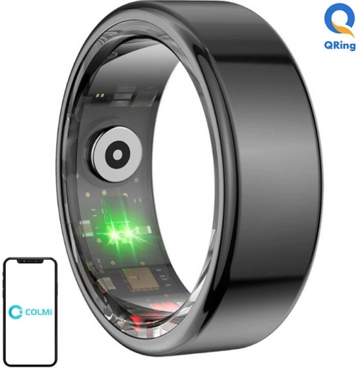Anillo inteligente Colmi R02 – negro, talla 11