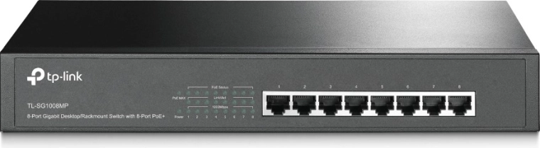 TP-Link TL-SG1008MP switch gigabit PoE+ de 8 puertos para escritorio y rack