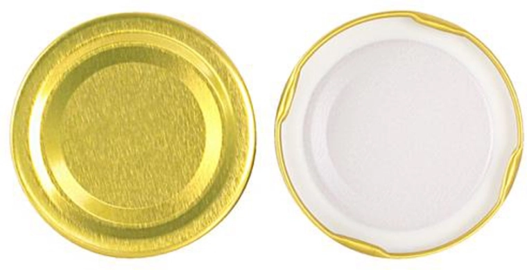 Tapa para tarros de conservas 58 mm, 10 uds