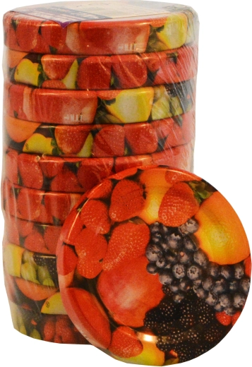 Tapa Twist 53 con decoración de frutas (10 uds)