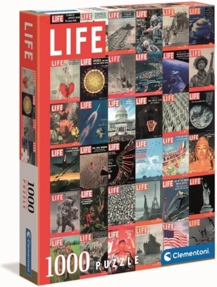 Puzzle Clementoni Life chihuahua de 1000 piezas – Portadas de la revista Life